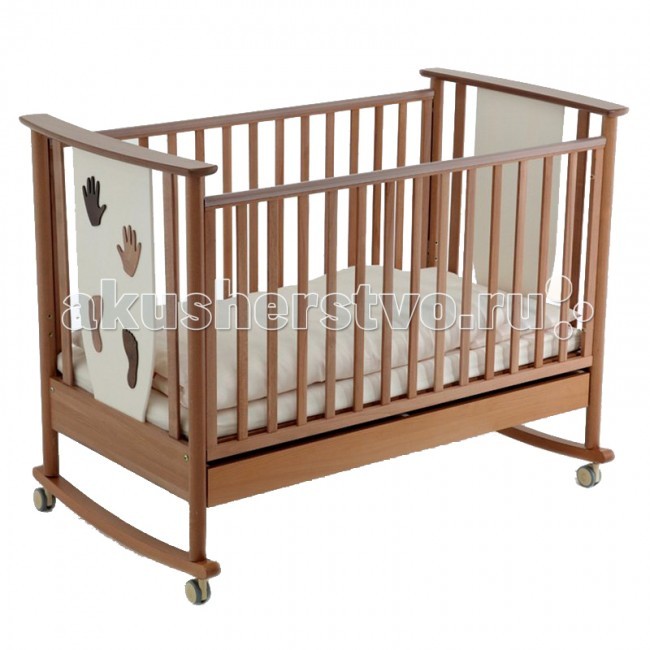 Детская кроватка Papaloni Aura 125х65