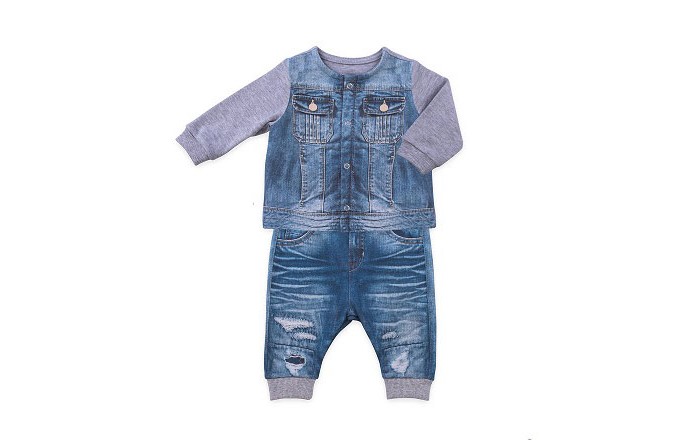 

Папитто Комплект из кофточки и штанишек для мальчика Fashion Jeans 581-05, Комплект из кофточки и штанишек для мальчика Fashion Jeans 581-05