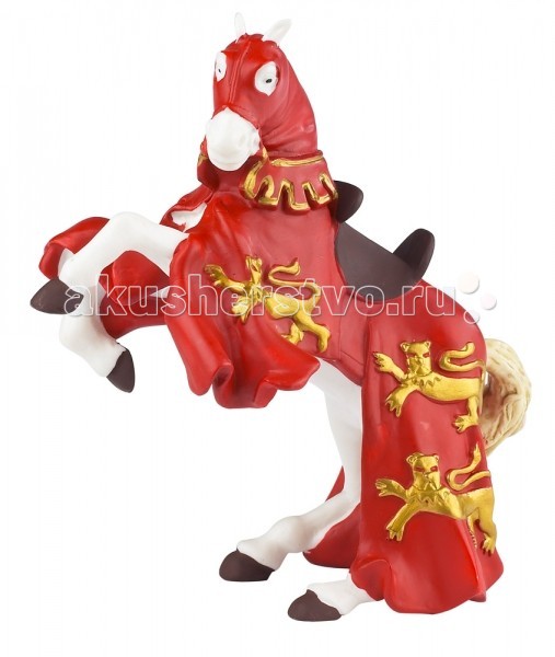 

Papo Игровая реалистичная фигурка Конь короля Ричарда, Игровая реалистичная фигурка Конь короля Ричарда