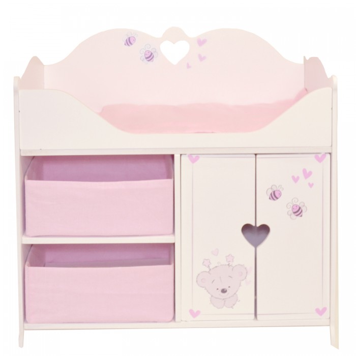 Кроватка для куклы Paremo шкаф Рони Мини стиль 1