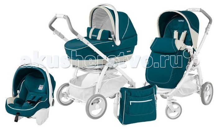 Коляска Peg-perego Book Plus Pure 3 в 1