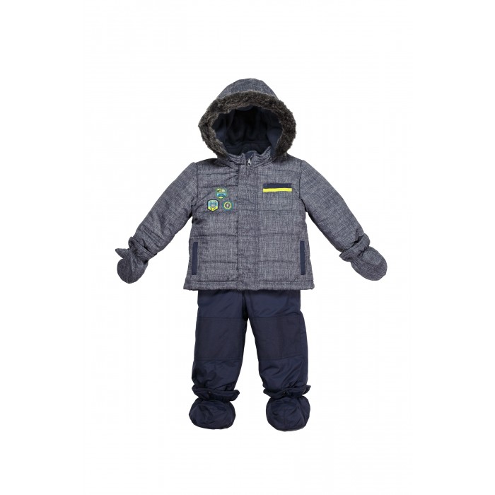 фото Peluchi & Tartine Комплект для мальчика (Куртка и брюки с пинетками и варежками)