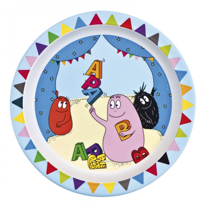 Petit Jour Тарелка Barbapapa