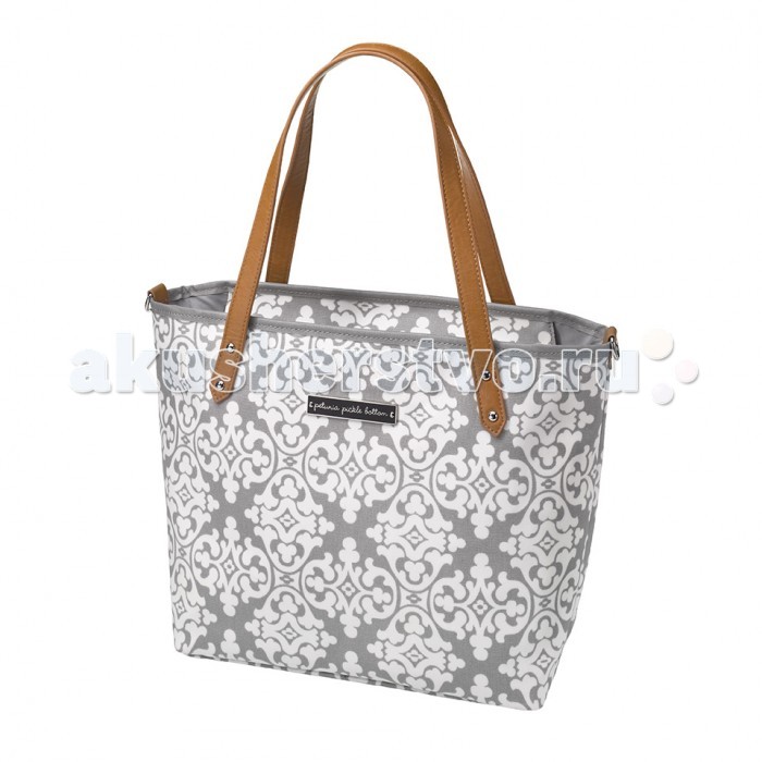 Petunia Pickle Bottom Сумка для мамы Downtown Tote miniСумка для мамы Downtown Tote mini Petunia Pickle Bottom Сумка для мамы Downtown Tote miniСумка для мамы Downtown Tote miniPetunia Сумка для мамы Downtown Tote mini Сумка для мамы Petunia Pickle Bottom - это аксессуар для тех, кто не хочет искать компромисс между функциональностью и прекрасным внешним видом. Petunia - это идеальная сумка для идеальных мам! Ее классический дизайн украшен современными паттернами и никелированными аксессуарами. Она включает все, что необходимо активной молодой маме: матрасик для пеленания, многочисленные карманы внутри и снаружи, футляр для влажных салфеток. Downtown Tote легко трансформируется из сумки на плечо в сумку для коляски. И все это по доступной цене! Особенности: 100% органический хлопок со специальным глянцевым покрытием, отталкивающим воду и загрязнения. Легкий уход - просто протереть влажной тканью! 3 в 1: сумка для ношения на локте, сумка на плечо и сумка на коляску (специальные колечки по бокам сумки предназначены для присоединения креплений - продаются отдельно) застегивающееся на молнию одно внутреннее отделение с 6 большими открытыми карманами + 1 маленький карман на молнии потайной внешний карман на молнии внутренняя отделка из водостойкого нейлона, водонепроницаемая ткань на дне аксессуары из полированного никеля; ремешки из экологической искусственной кожи высота: 28 см ширина: 29 см (у основания) и 40 см (в верхней части) глубина 15 см длина ремешков: 21.5 см вес: 800 г В комплекте: складной пеленальный столик пластиковый контейнер для влажных салфеток.<br>