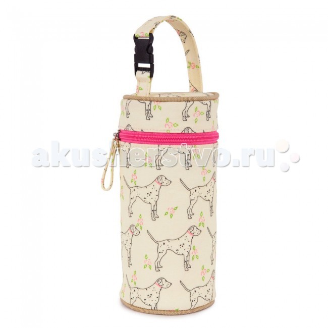Pink Lining Сумка для бутылочки Bottle HolderСумка для бутылочки Bottle Holder Pink Lining Сумка для бутылочки Bottle HolderСумка для бутылочки Bottle HolderPink Lining Сумка для бутылочки сохраняет напитки теплыми или холодными в течение 3 часов. У сумки есть ремешок с простой застежкой, так что ее можно легко прикрепить на ручку коляски или большой сумки. Уход: протирать влажной тканью с использованием мягко действующего моющего средства. Размеры: 21 x 9 x 8 см Сумка для бутылочки выпускается в фирменных расцветках Pink Lining, так что всегда можно подобрать ту, что подойдет именно к вашей сумке. Основная ткань - 100% хлопок с ламинированным покрытием EVA (без учета отделки). Подкладка - 100% нейлон Вес: 0,3 кг<br>
