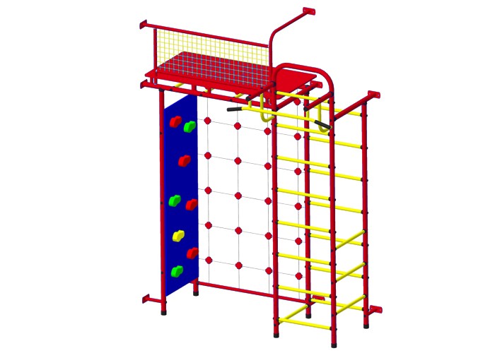 фото Пионер Детский спортивный комплекс 10СМ со скалодромом