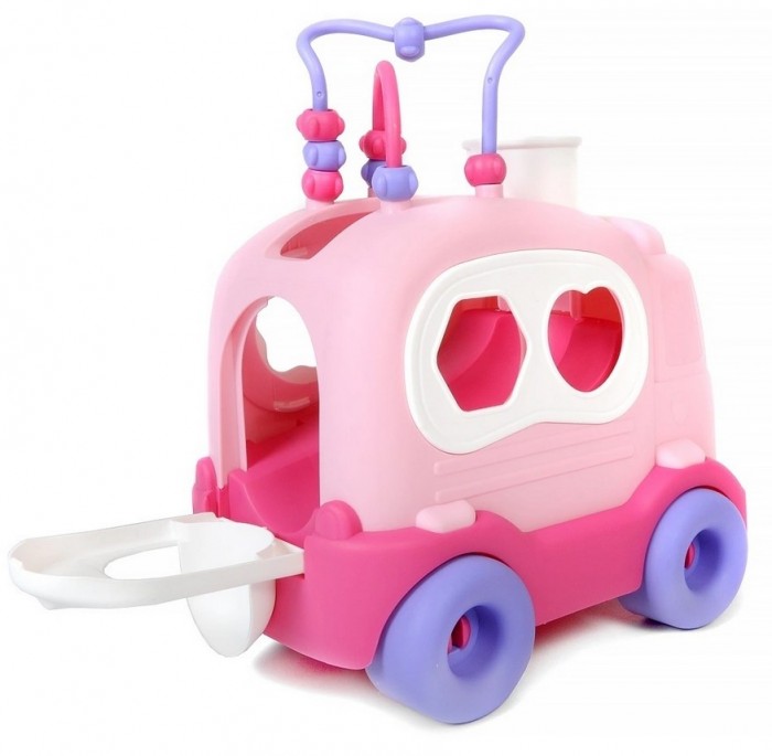 Сортер Play Smart каталка с лабиринтом Elefantino Школьный автобус IT10626