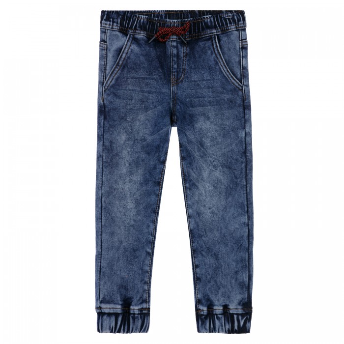  Playtoday Брюки текстильные джинсовые утепленные флисом для мальчиков 32112233