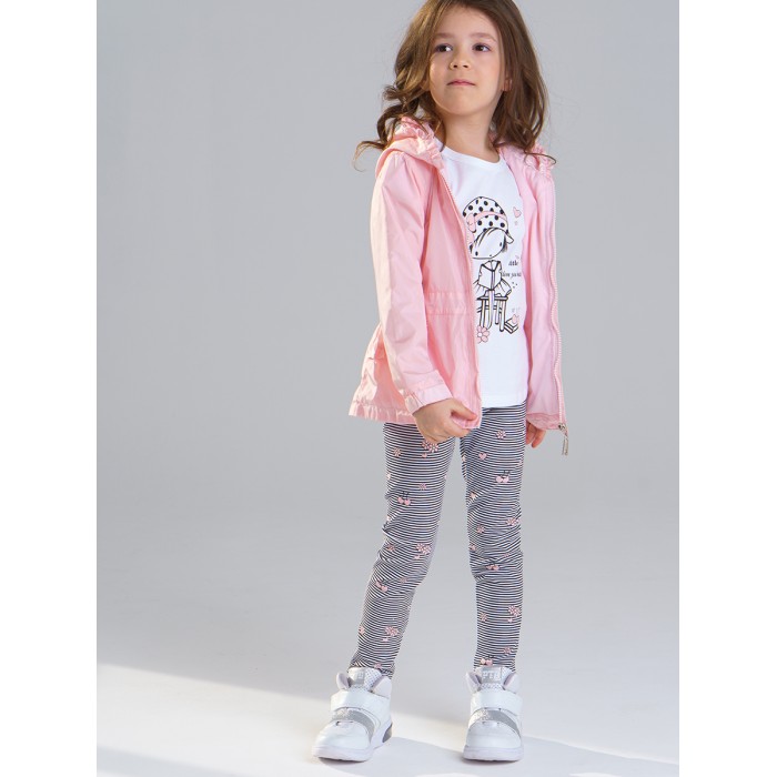 

Playtoday Комплект для девочек леггинсы куртка и футболка 12122721, Комплект для девочек леггинсы куртка и футболка 12122721