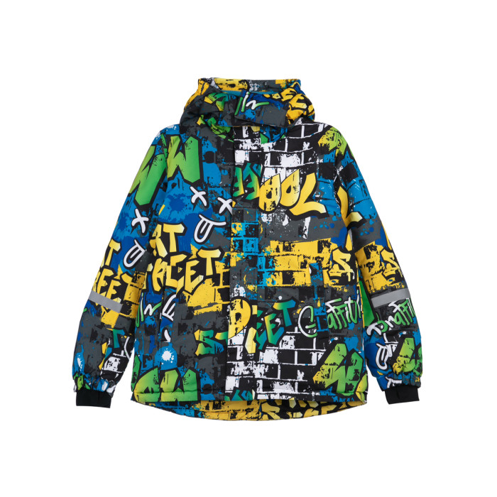 

Playtoday Куртка текстильная с полиуретановым покрытием для мальчиков Graffiti tween boys 32211020, Куртка текстильная с полиуретановым покрытием для мальчиков Graffiti tween boys 32211020