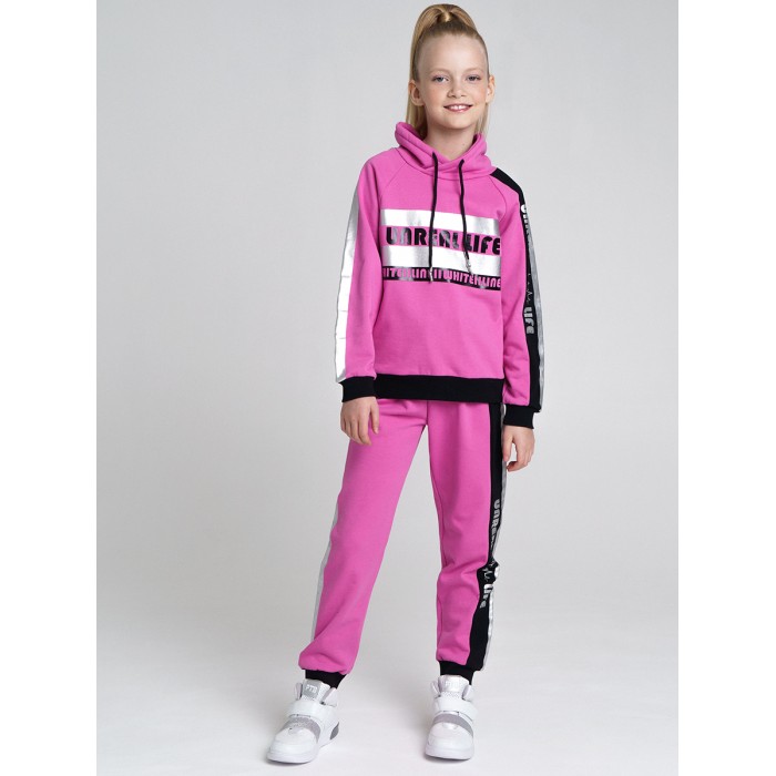 

Playtoday Спортивный комплект толстовка и брюки для девочки 22127027, Спортивный комплект толстовка и брюки для девочки 22127027