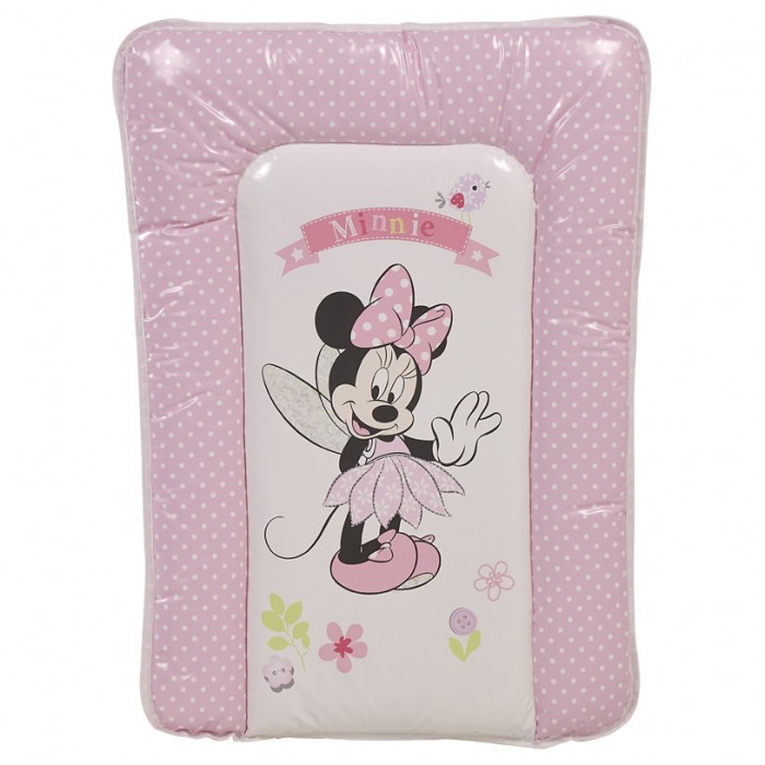 Накладки для пеленания Polini Kids Доска пеленальная мягкая Disney baby Минни Маус Фея накладки для пеленания polini kids доска пеленальная мягкая волшебный единорог