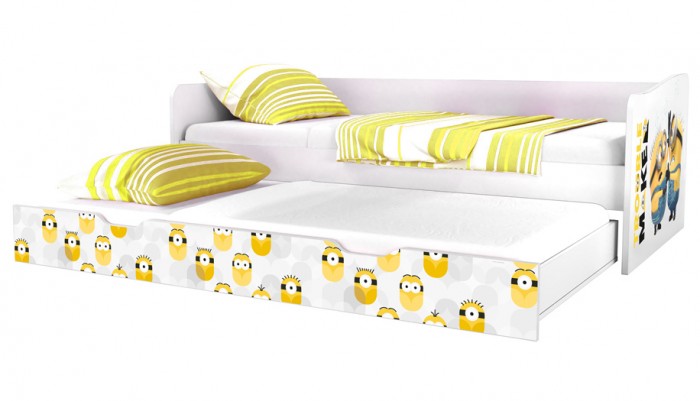 

Подростковая кровать Polini kids Fun 4200 Миньоны, kids Fun 4200 Миньоны