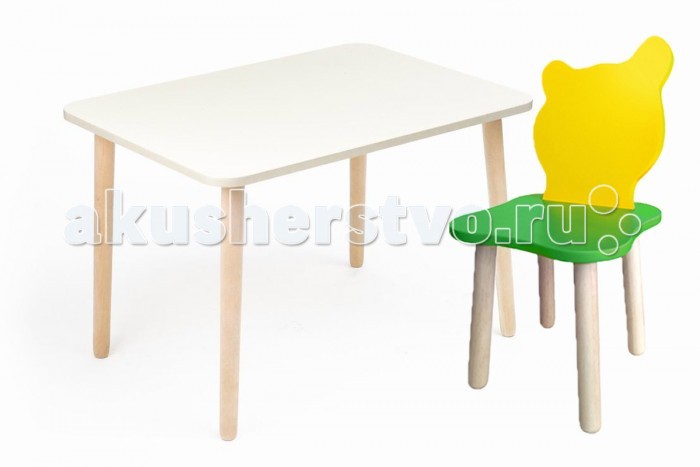 фото Polli Tolli Комплект детской мебели Джери с белым столиком