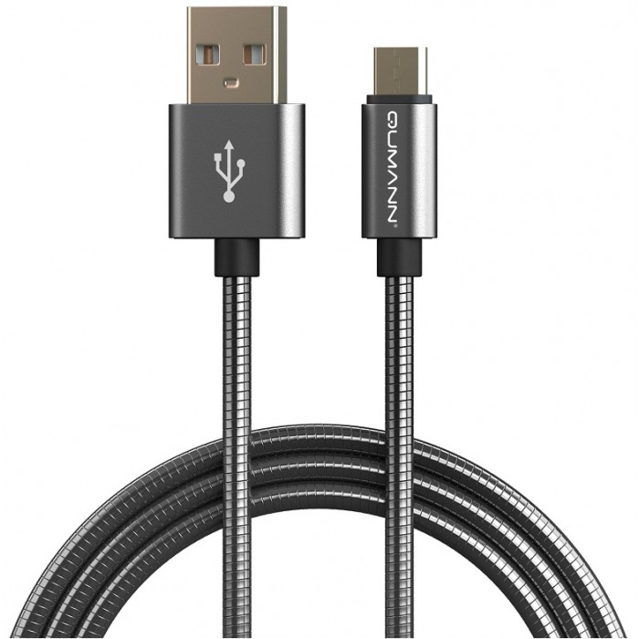 Qumann Кабель micro USB 1 м 2.4А