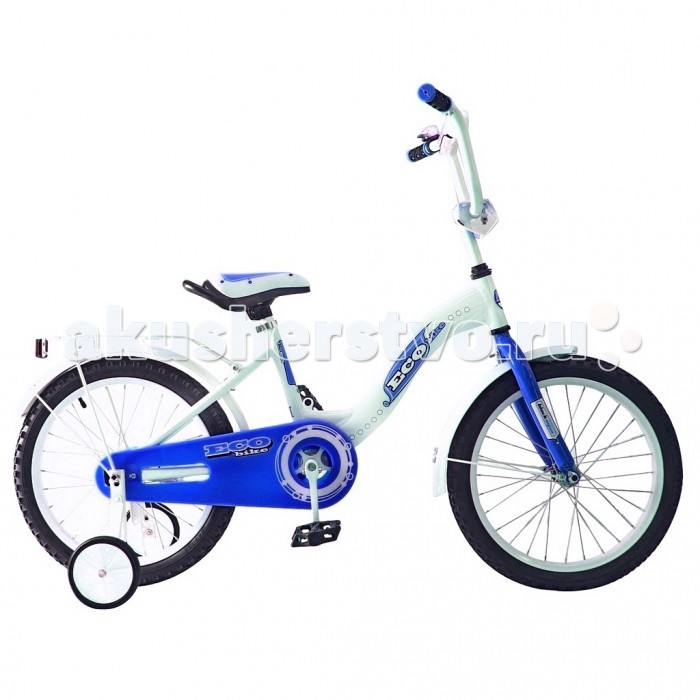 Велосипед двухколесный R-Toys Aluminium BA Ecobike 18Aluminium BA Ecobike 18 Велосипед двухколесный R-Toys Aluminium BA Ecobike 18Aluminium BA Ecobike 18Двухколесный велосипед Aluminium BA Ecobike 18 с боковыми колесами на усиленных кронштейнах. Ребенку проще привыкнуть к габаритам двухколесной модели, если она имеет дополнительные колесики для устойчивости. Когда рулевое управление будет доведено до совершенства, можно переходить к тренировкам поддержания равновесия на велосипеде без боковых колес. Особенности велосипеда: прочная алюминиевая рама стойкое антикоррозийное покрытие рамы удлиненные стальные крылья обод стальной руль ВМХ, по центру - мягкая накладка съемные боковые колеса с жесткой прорезиненной поверхностью усиленный кронштейн боковых колес надувные 18-дюймовые колеса на подшипниках количество скоростей - 1 защитный кожух на велоцепи тормоз задний ножной багажник-хром зеркало заднего вида на гибкой ножке звонок на руле<br>