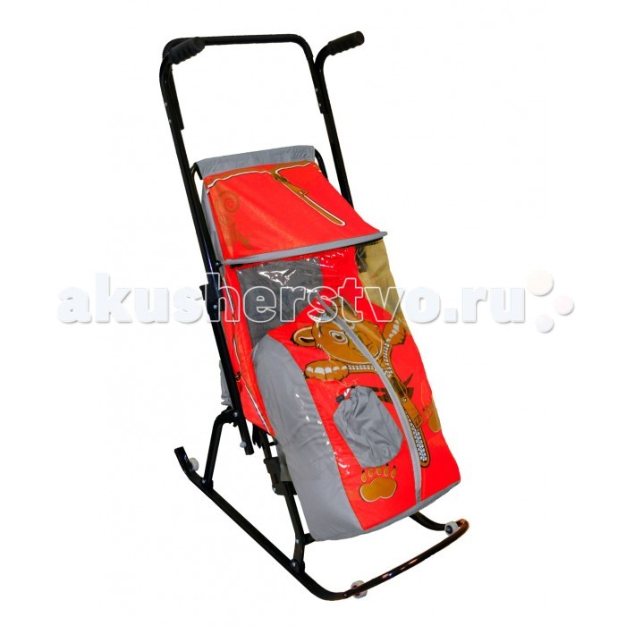 Санки-коляска R-Toys Снегурочка 4-Р МедвежонокСнегурочка 4-Р Медвежонок Санки-коляска R-Toys Снегурочка 4-Р МедвежонокСнегурочка 4-Р МедвежонокСанки-коляска R-Toys Снегурочка 4-Р Медвежонок очень красивые - на ткань нанесен рисунок. Этот друг очень понравится вашему малышу. Двойная ручка: сплошная + 2 отдельных держателя. Удобная двойная ручка. Спинка опускается до горизонтального положения. Очень удобный вид транспорта-складные санки - коляска. Красивая переливающаяся ткань придает этим санкам сказочный вид. Особенности: 4 колесика-спереди и сзади, установлены на полозьях Перекидная ручка-толкатель:ребенок может находится в 2-х положениях:лицом к дороге и лицом к маме Спинка опускается до горизонтального положения Ткань- непродуваемый водоотталкивающий материал DEWSPO с пропиткой Очень теплый съемный чехол для ножек крепится на молнии, молния посредине Складной капюшон и складная подножка Рама - стальной плоскоовальный профиль 30х15 ст.12мм. Сплющенные полозья будут легко скользить по любым дорогам города В сложенном виде санки компактны и удобны для хранения и провоза в общественном транспорте Использованы яркие светоотражающие ткани для безопасных поездок в темное время суток Ремень безопасности для фиксации малыша В комплекте - прозрачный силиконовый дождевик-снегозащитная пленка на молнии Максимальная нагрузка: 50 кг<br>