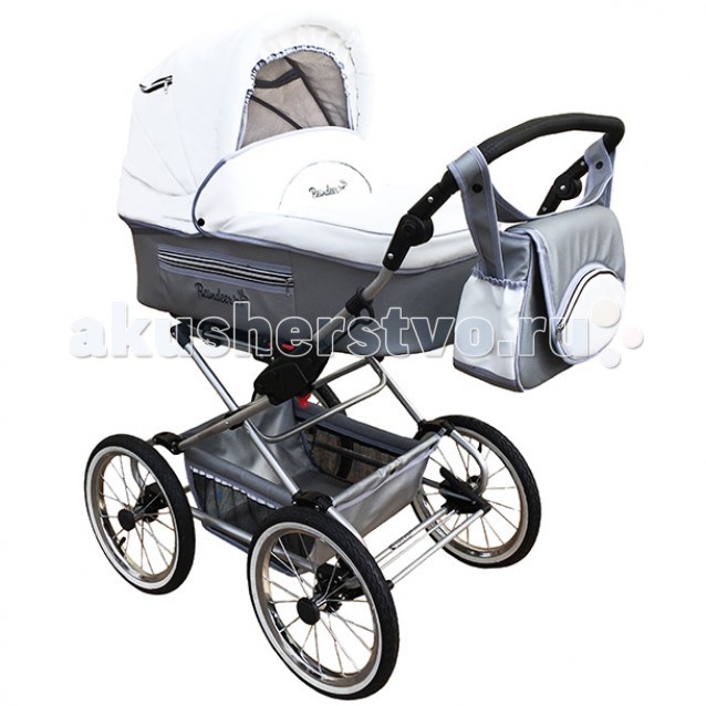 Коляска Reindeer Style 3 в 1 с конвертомStyle 3 в 1 с конвертом Коляска Reindeer Style 3 в 1 с конвертомStyle 3 в 1 с конвертомКоляска Reindeer Style 3 в 1 - это новая классическая модель с кожаной ручкой и рамой улучшенной конструкции. Максимально возможная комплектация. Модель коляски разработана в Германии специально для России. Люлька: Удобное и очень вместительное лежачее место. Может использоваться до года! Все ткани – натуральные. Внутренний чехол и матрасик – из хлопка, наружная обивка выполнена из смесовых тканей с влагоустойчивой пропиткой Внутренний чехол и матрасик снимаются, можно постирать По периметру встроены светоотражатели Подъемный подголовник – регулируется в 4-х положениях Деревянное донышко – не мерзнет зимой и «дышит» летом В капюшон встроена москитная сеточка для проветривания Не продуваемые, утепленные борта Установлен механизм колыбели с фиксаторами Можно установить на раму в двух положениях: «по ходу движения» и «против хода движения» Внутренний размер люльки Д80 х Ш38 х Г25 см. Прогулочный блок: Вместительное сидячее место. Может использоваться от 6-ти месяцев до 3-х лет Борта и подножка обшиты прозрачной пленкой, что препятствует загрязнению 4 положения регулировки спинки. Можно опустить в горизонтальное положение, чтобы малыш смог полноценно поспать Можно установить в двух положениях: “лицом к маме” и “лицом от мамы” Страховочные пятиточечные ремни безопасности с мягкими накладками. Рама и колеса: Кожаная ручка, регулируется по высоте Мягкая амортизация. Рессоры из нового прочного материала «металло-пластика» не скрипят, не требуют смазки Легкая маневренность Рама легко складывается “книжкой”, помещается в любой багажник. Автокресло: Предназначено для детей от 0 до 10 кг Трех-точечные ремни безопасности с мягкими накладками Съемный матрасик и капюшон Обшивка легко снимается, чтобы постирать Имеет несколько уровней прорезей для ремней безопасности Удобно использовать как переноску Есть функция колыбели Легко устанавливается на раму Очень легкий вес – всего 3 кг! Натуральный меховой конверт из овечьей шерсти. Расстегивается, превращается в матрасик. Сверху стягивается в капюшон. Закрепляется на прогулочном блоке, саночках.<br>