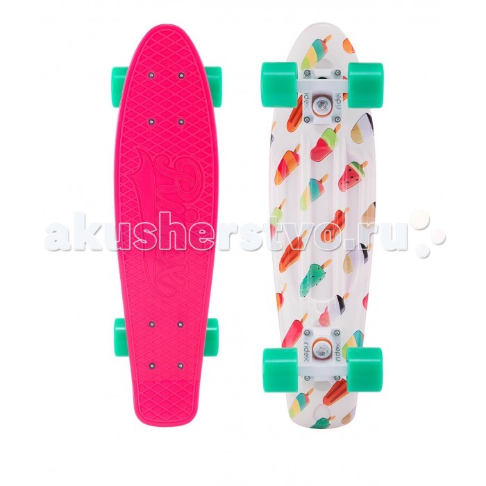 

Ridex Круизер пластиковый 22x6" Abec-7 с принтом, Круизер пластиковый 22x6" Abec-7 с принтом
