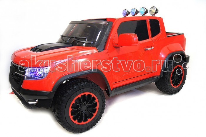 Электромобиль RiverToys Chevrole X111XXChevrole X111XX Электромобиль RiverToys Chevrole X111XXChevrole X111XXЭлектромобиль RiverToys Chevrole X111XX создан для комфортных поездок по городским улицам и парковым дорожкам. Маневренный и быстрый - отличное сочетание для любителей настоящей скорости. Электромобиль отличается салоном повышенной комфортности. Удобное, мягкое кожаное сидение позволяет расположиться с максимальным комфортом и проводить много времени играя и катаясь. Особенности: Подходит для детей от 1 до 7 лет Световые и звуковые эффекты. Подсветка панели приборов. Амортизаторы задние. Индикатор заряда батареи. Задние верхние фонари. Пульт управления: индивидуальный (настраивается по Bluetooh) Колеса: каучуковые низкопрофильные Открываются двери. Заводится с кнопки. Буксирный крюк. Багажник расскладывается. Скорость: 2 скорости вперед, одна назад. Сидение: мягкое кожаное, 5-и точечный ремень безопасности. Передвижение вперед/назад. USB-вход, вход для MP3, SD-вход. Возможность перемещения по принципу Чемодана (выдвигается ручка и колесики).<br>