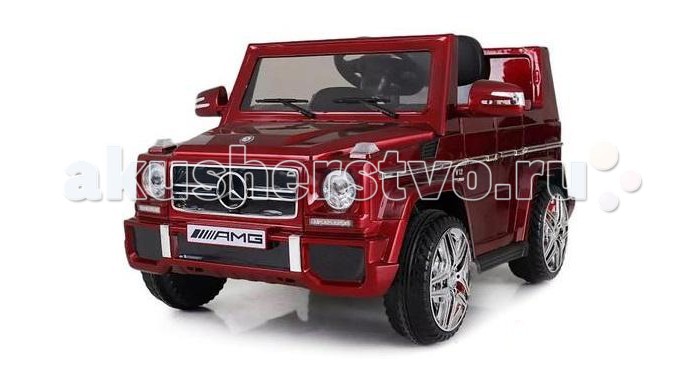Электромобиль RiverToys Mercedes-Benz-G-65-LS528Mercedes-Benz-G-65-LS528 Электромобиль RiverToys Mercedes-Benz-G-65-LS528Mercedes-Benz-G-65-LS528Электромобиль RiverToys Mercedes-Benz-G-65-LS528 совмещает в себе изысканность, статусность и фееричную популярность. Уменьшенная лицензионная копия настоящего автомобиля марки Mercedes Benz, которая не оставит Вас равнодушными. Стильный снаружи и высококачественный внутри. Данная модель сочетает в себе самые современные разработки, которые пользуются все большей популярностью: мягкое кожаное сиденье, надежные 5-ти точечные ремни безопасности, комфортабельный салон, высокие бортики, пружинные амортизаторы, резиновые колеса, свет передних и задних фар, индивидуальный пульт дистанционного управления и многое другое, что необходимо современному маленькому водителю. Для любителей музыки тоже продумано все до мелочей. В джипе музыку можно прослушивать сразу несколькими способами: путем подключения смартфона, планшета или МР3 плеера, через разъем для МР3 или USB разъем, а также через вставленную SD Card, на которой сохранены понравившиеся композиции. Особенности: Предназначен для детей от 3 до 9 лет Лицензионная копия настоящего автомобиля марки Mercedes Benz. Проедет не только по городским дорогам, но и по дачным тропинкам, что обязательно порадует любителей выездов на природу или прогулок в парке. Красивый дизайн приковывает взгляды прохожих. Глянцевая или матовая поверхность - сделайте свой выбор. Классические цветовые решения в новом исполнении - красивое мерцание глянцевой поверхности на солнце. Электромобиль оснащен двумя моторами по 35W и энергоемким аккумулятором, что делает его незаменимым на сложном участке дороги. Легко въедет на горку с углом наклона до 10%. Замечательная маневренность по любой поверхности. Легкое управление, с которым справится даже маленький ребенок. Мягкие пружинные амортизаторы сделают катание более комфортным. Резиновые колеса обеспечивают отличное сцепление с дорожным покрытием. Реалистичная имитация лобового стекла и дворников. Зеркала заднего вида обеспечивают отличный обзор вокруг машинки во время катания. Для вечерних поездок предусмотрен свет передних и задних фар, а также красивая подсветка приборной панели. Высокие бортики не дадут ребенку выпасть из машинки во время катания. Мягкое, кожаное сиденье с эргономичной спинкой. Сиденье оснащено надежными 5-ти точечными ремнями безопасности, как у самых передовых моделей современности. Комфортное расстояние от руля до сиденья. Удобный для руления руль, оснащен кнопками для включения звуковых эффектов. Реалистичная приборная панель с кнопками. На приборной панели расположен индикатор заряда батареи, который позволяет узнать, когда машинку нужно поставить на зарядку. Электромобиль включается с помощью кнопки, которая находится на приборной панели. USB разъем позволяет подключать смартфон, планшет или МР3 плеер и слушать любимую музыку. Через МР3 разъем можно подключать МР3 плеер. смартфон или планшет и слушать музыку во время катания. Слот для SD card позволяет вставлять карту памяти с записанными на нее песнями и прослушивать их через встроенные динамики электромобиля. Электромобиль оснащен индивидуальным пультом дистанционного управления, который подключается через интерфейс Bluetooth и не перебивается другими радиосигналами. Пульт дистанционного управления позволяет полностью управлять машинкой: ехать вперед-назад, поворачивать или тормозить. Джип оснащен двумя скоростями для движения вперед и одной задней скоростью. Плавно развивает скорость до 7 км/ч. Скорость движения назад до 3 км/ч. Газ и тормоз совмещены в одной педали (газ - нажатие, тормоз - отпускание педали) Время беспрерывной работы: до 2 часов. Время зарядки аккумуляторов: 8-10 часов.<br>