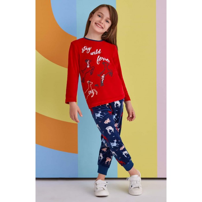 

Roly Poly Комплект для девочки RP1384 (лонгслив, брюки), Комплект для девочки RP1384 (лонгслив, брюки)