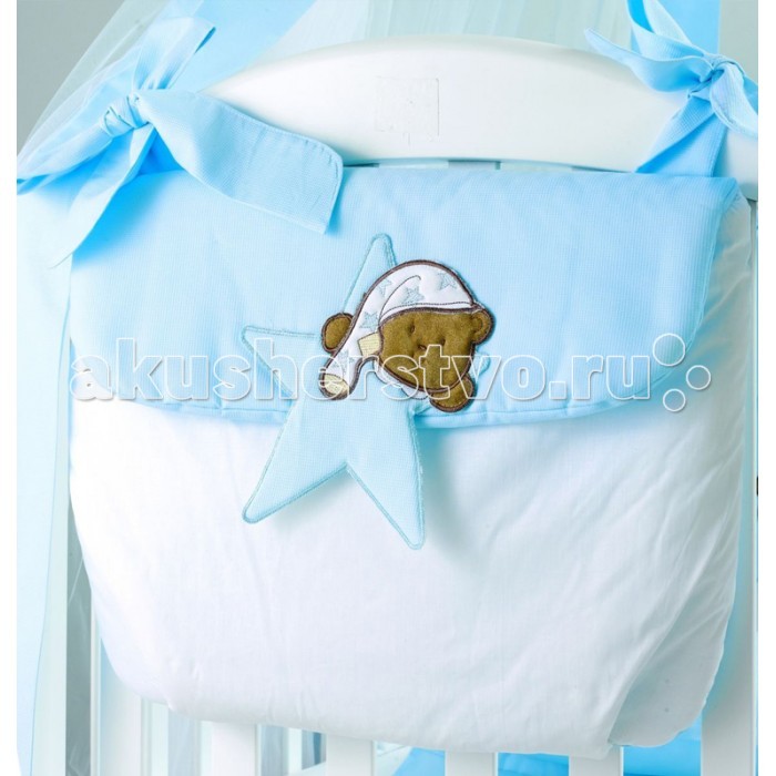 Roman Baby Сумка на кроватку Stella StellinaСумка на кроватку Stella Stellina Roman Baby Сумка на кроватку Stella StellinaСумка на кроватку Stella StellinaУдобная сумка на кроватку Roman Baby Stella Stellina с оригинальной вышивкой - куда можно положить игрушки и детские принадлежности 100% хлопок<br>