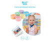  ROXY-KIDS Пальчиковые краски для малышей от 1 года набор 6 цветов по 60 мл - ROXY-KIDS Набор пальчиковых красок 6 шт.