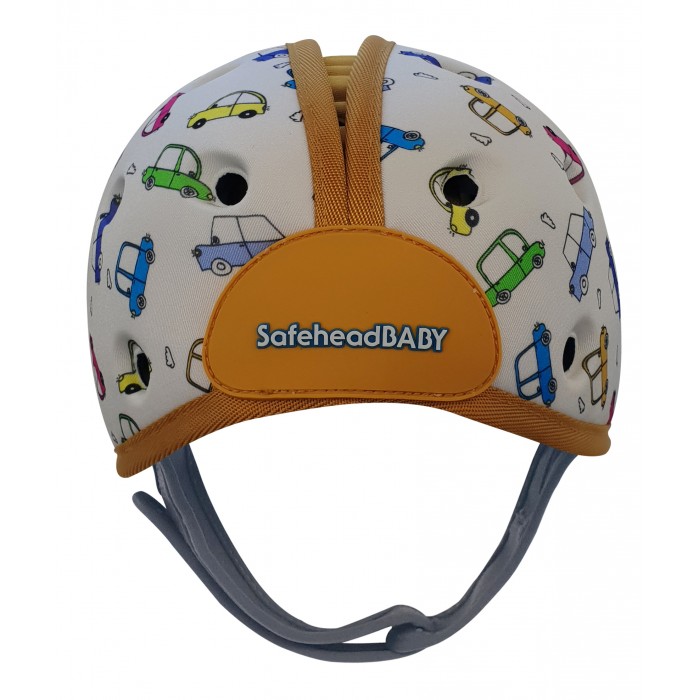 SafeheadBaby Мягкая шапка-шлем для защиты головы Машинки