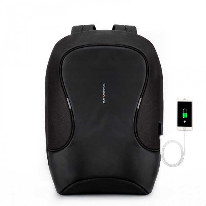 Школьные рюкзаки Seasons Рюкзак для ноутбука 15.6 антивандальный с USB портом MSP3721