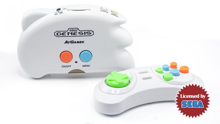 

Sega Игровая приставка Genesis Nano Trainer + 40 игр (геймпад, AV кабель), Игровая приставка Genesis Nano Trainer + 40 игр (геймпад, AV кабель)