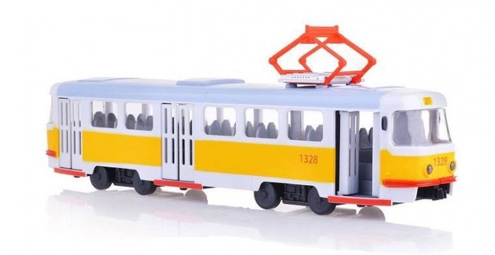 Машины Serinity Toys Детская машинка Трамвай