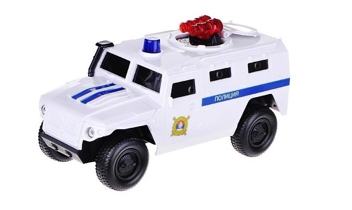 Serinity Toys Инерционная машинка Газ Тигр Полиция 9706