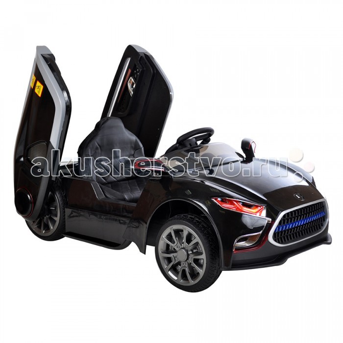 Электромобиль Shine Ring 12V/7Ah SR992012V/7Ah SR9920 Электромобиль Shine Ring 12V/7Ah SR992012V/7Ah SR9920Shine Ring Электромобиль 12V/7Ah SR9920 SHINE RING Электромобиль – стильная модель, которая замечательно подойдет для езды по бездорожью и ровным поверхностям. У машинки мягкие колеса, 2 открывающиеся двери, кожаный чехол и открывающийся капот. Особенности: Модель одноместная. Аккумулятор 12V/7Ah. На передней оси предусмотрены амортизаторы. Фары светодиодные. Снабжен разъемом для Mp3. Имеется регулировка громкости, звуковое и световое оформление. В комплекте пульт дистанционного управления и ремни безопасности. Одна скорость назад и три вперед. Скорость достигает 5 км/час. Зарядка длится 8-12 ч. Используется от аккумуляторной батареи от 50 мин. до часа. Нагрузка до 35 кг.<br>