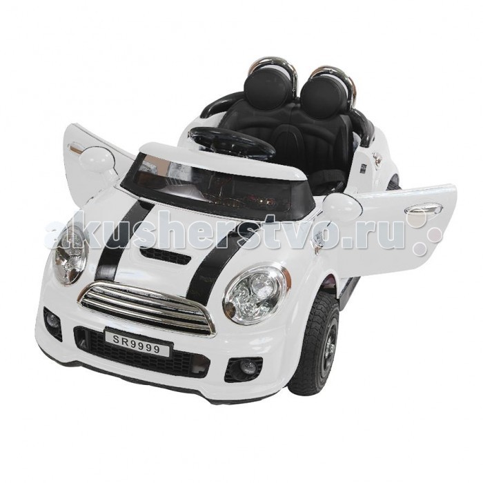 Электромобиль Shine Ring 12V/7Ah SR999912V/7Ah SR9999 Электромобиль Shine Ring 12V/7Ah SR999912V/7Ah SR9999Shine Ring Электромобиль 12V/7Ah SR9999 Особенности: НАДУВНЫЕ колеса легко справляются с бездорожьем и грунтом Батарея 12V/7Ah обеспечит продолжительную прогулку Два мотора (2 x 35W) 2 открывающиеся двери Амортизаторы на задней оси Mp4 плейер с дисплеем (воспроизведение музыки, видео) Разъем под карту micro-SD. Карта на 1GB в комплекте Пульт Д/У звуковые и световые эффекты Может двигаться вперед и назад Две скорости вперед (для обеспечения максимальной плавности при трогании с места) Ремни безопасности Материал корпуса: высококачественный ударопрочный пластик Специальная покраска корпуса Скорость: 3-5 км/час Количество посадочных мест: 1 Время зарядки: 8-12 ч Время использования: 1-2 ч Максимальная нагрузка: 30кг Размер: 127х87х64 см<br>
