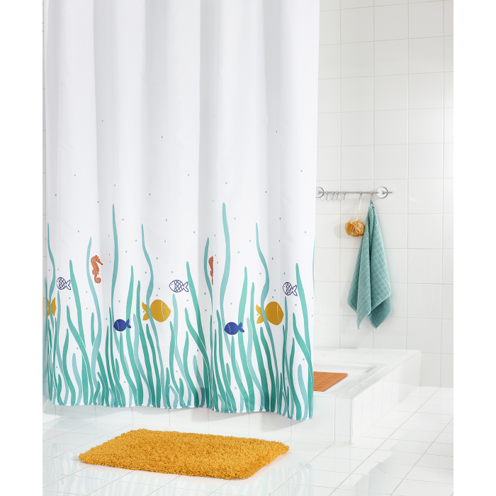 фото Ridder штора для ванных комнат atlantis 180х200 см