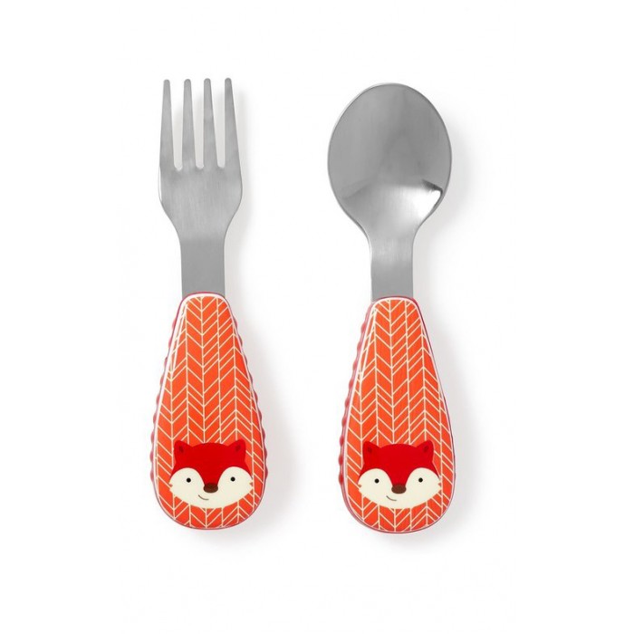 Skip-Hop Набор ложка+вилка Zoo Utensil