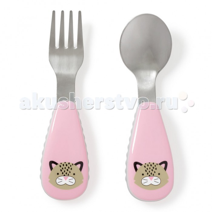 Skip-Hop Набор ложка+вилка Zoo Utensil