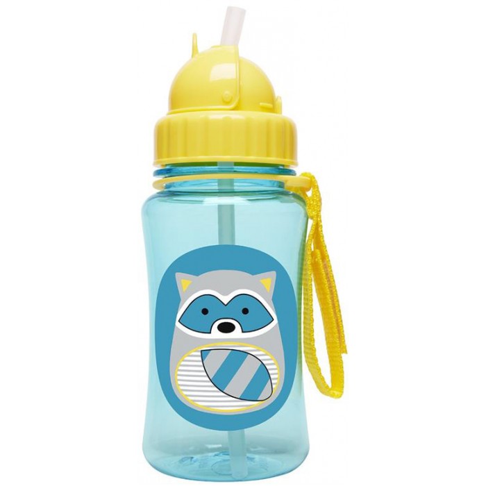 фото Поильник skip-hop zoo straw bottle 350 мл