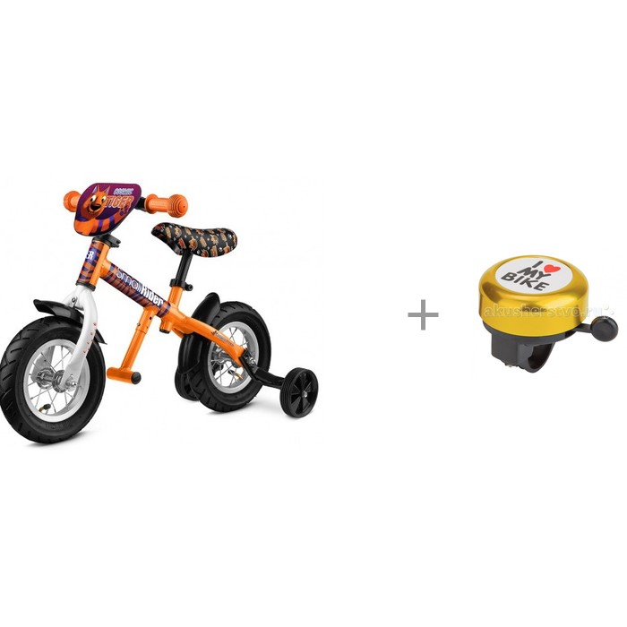 

Беговел Small Rider с колесиками и подножкой Ballance 2 и звонок R-Toys I love my bike, с колесиками и подножкой Ballance 2 и звонок R-Toys I love my bike