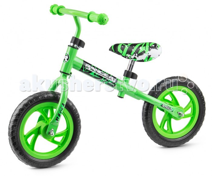 Беговел Small Rider RangerRanger Беговел Small Rider RangerRangerБеговел Small Rider Ranger создан с учетом современных тенденций и технологий. В беговеле применены свежие и смелые дизайнерские решения, в частности, сиденье как будто немного потерто, а стилистика написания букв напоминает лейблы известных классических джинсовых брендов. Беговел Small Rider Ranger имеет колеса 12-го радиуса - самого распространенного среди беговелов для детей - а также эргономичное, продуманное строение рамы, которое позволит кататься уверенно, быстро и безопасно. Дизайн дисков в стиле вихрь с тремя лопастями во время движения будет смотреться спортивно и интересно, делая акцент на легкости хода. Все элементы беговела отлично спроектированы и продуманы. Центр тяжести откалиброван и расположен под сиденьем, согласуясь с выверенной геометрией и позволяя грамотно распределять вес ребенка при езде при экономии усилий. Благодаря регулируемому сиденью и рулю, Вы сможете настроить необходимую их высоту согласно роста и предпочтений ребенка. Особенности: Материал колес: ПВХ (EVA) Диски: пластиковые, цветные в стиле “вихрь” Рукоятки: резиновые, эргономичные Тип сиденья: мягкое, под кожу, крашенное Минимальная высота от пола до сиденья: 40 см Максимальная высота от пола до сиденья: 45 см Размеры: 83х41х53 см<br>