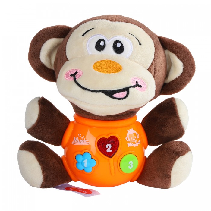 фото Мягкая игрушка smart baby развивающая обезьяна