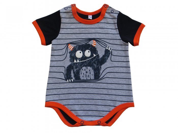 

Soni Kids Боди с коротким руковом Монстрики, Боди с коротким руковом Монстрики
