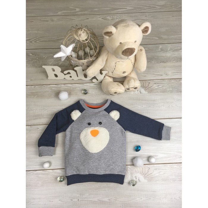 

Soni Kids Джемпер для мальчика Веселые медведи, Джемпер для мальчика Веселые медведи