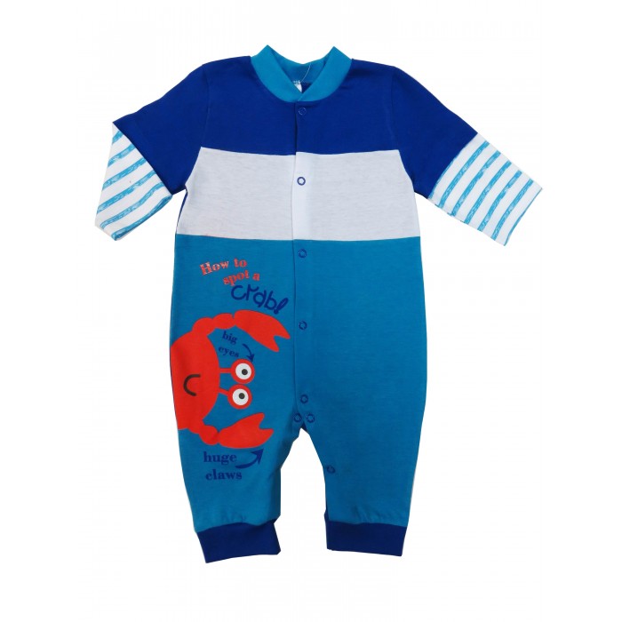 

Soni Kids Комбинезон без ножек Подводный мир, Комбинезон без ножек Подводный мир