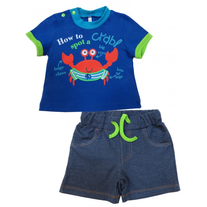 Комплекты детской одежды Soni Kids Комплект (футболка и бриджи) Подводный мир soni kids бриджи