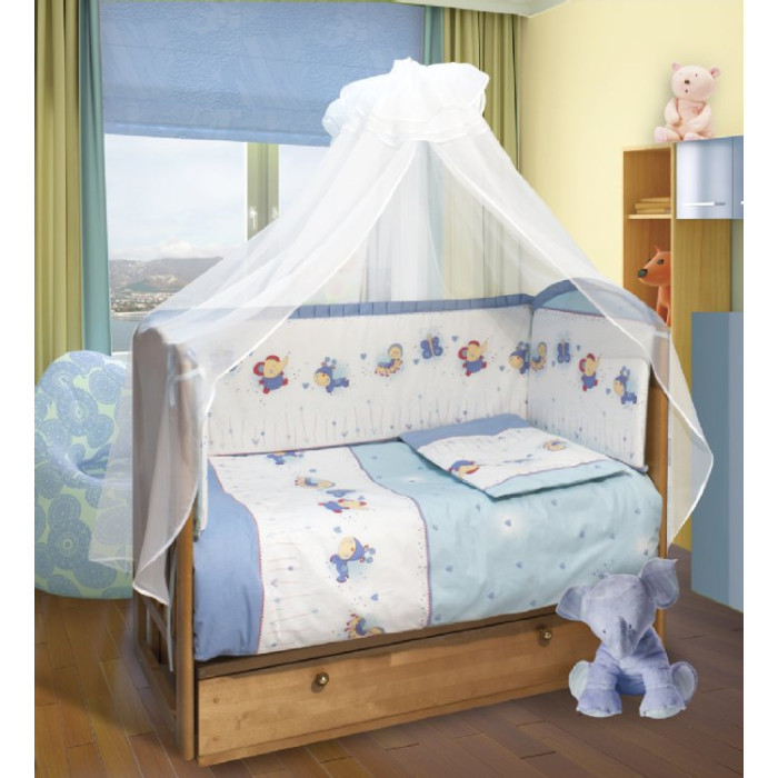 Фото - Комплекты в кроватку Sonia Kids Ласковое лето (7 предметов) комплекты в кроватку babypiu нежность комплект мягкий бортик одеяло наволочка