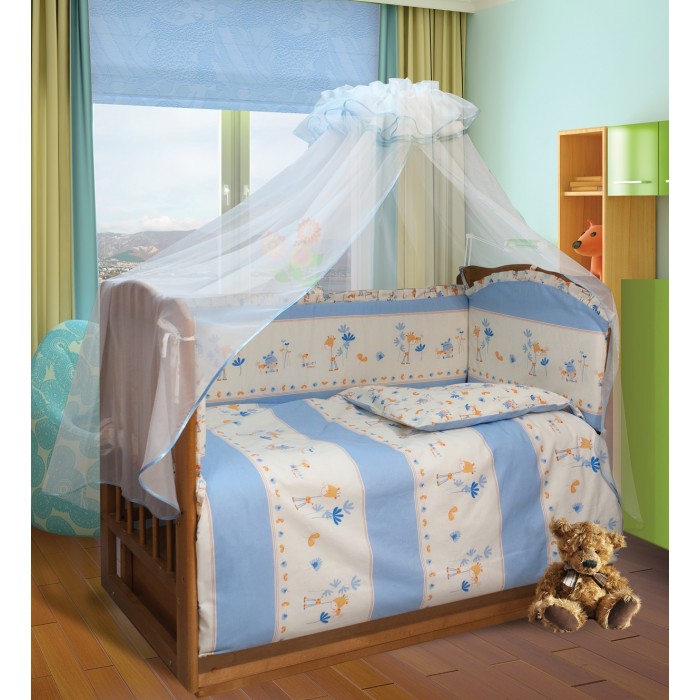 Фото - Комплекты в кроватку Sonia Kids Маленький секрет (7 предметов) пододеяльник sonia kids сердечки голубые 150х210 см