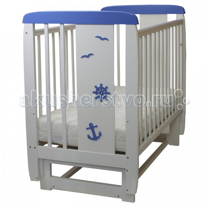 

Детская кроватка Соня 04 Юнга (поперечный маятник)