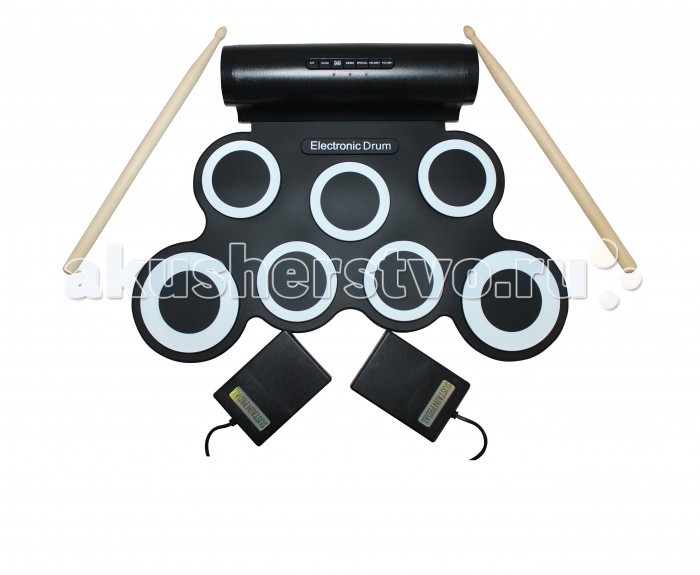 

Музыкальная игрушка SpeedRoll Барабаны гибкие G3006